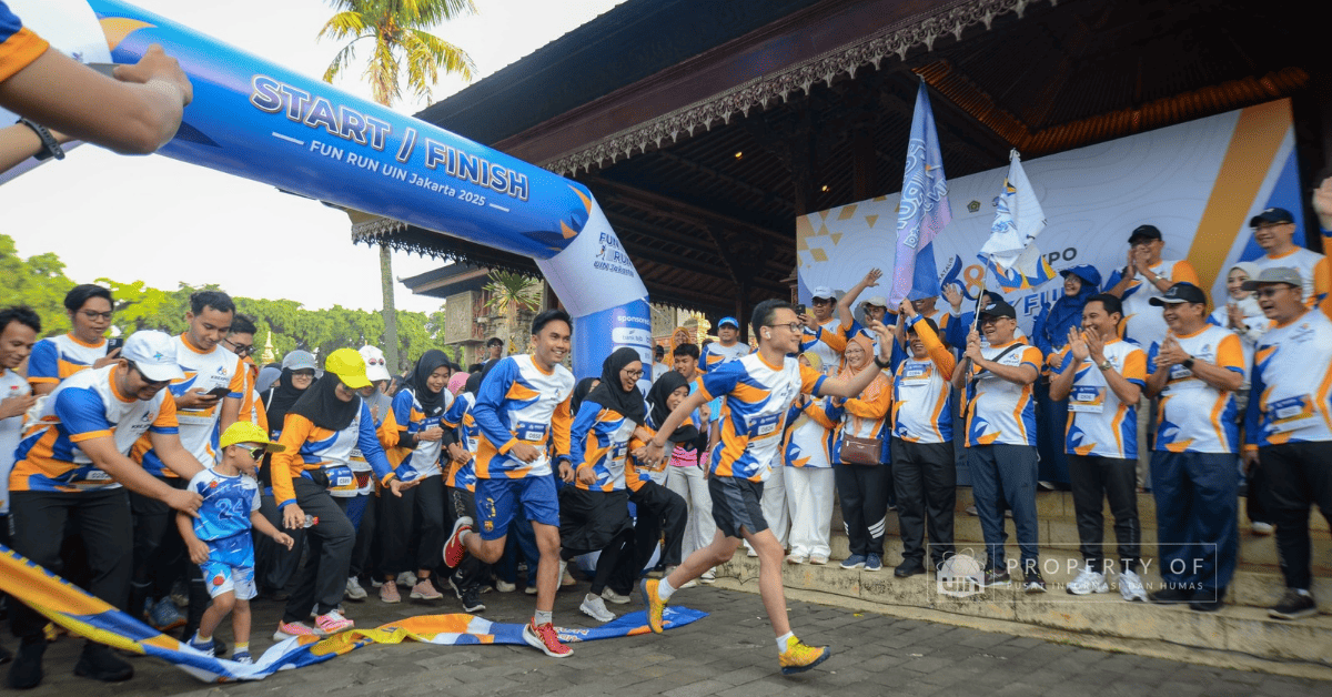 Semarak Dies Natalis ke-68, UIN Jakarta Gelar Fun Run 2025