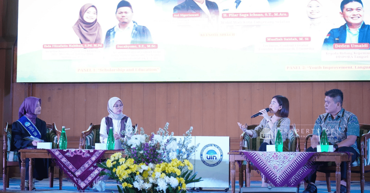 Talkshow Lingua Festival 2025: UKM Bahasa Flat UIN Jakarta Dorong Potensi Anak Muda dengan Bahasa dan Budaya