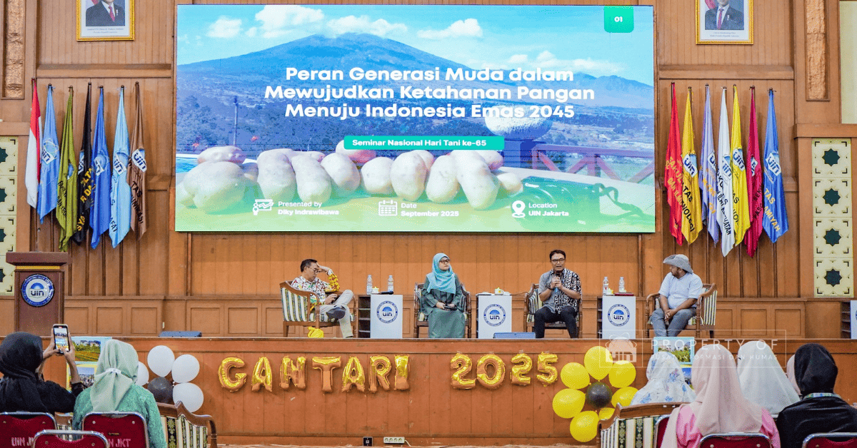HMJ Agribisnis UIN Jakarta Gelar Seminar Nasional Peringati Hari Tani ke-65