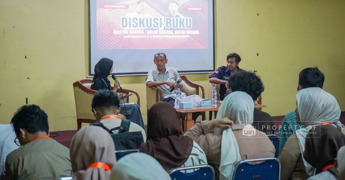 Talk Show dan Diskusi Buku Kampung UKM Soroti Penggunaan Tata Bahasa Indonesia