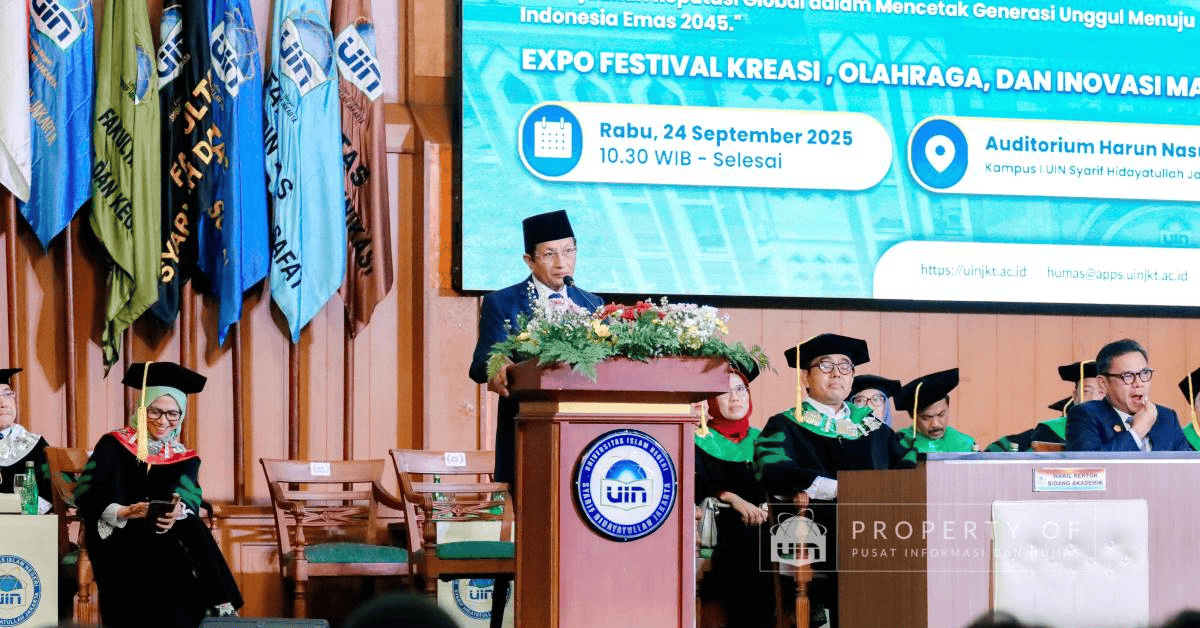 Dies Natalis ke-68 UIN Jakarta: Menag Prof Nasaruddin Umar Dorong UIN Jakarta Cetak Generasi Unggul