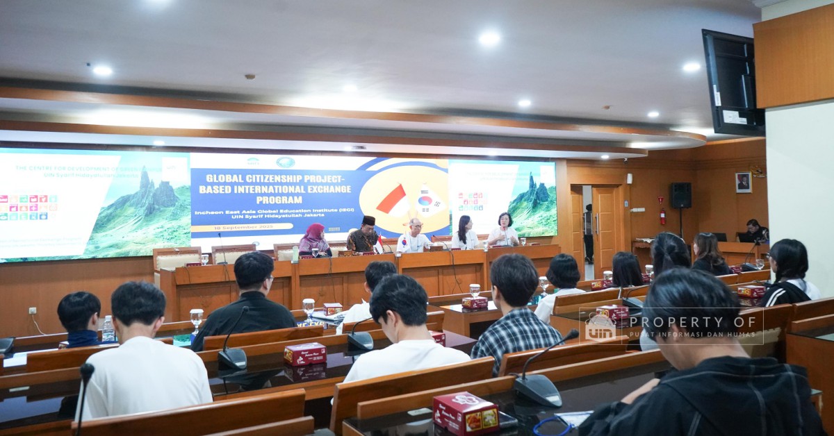 Kerjasama: IEGI Korea Selatan dan UIN Jakarta Green Campus Melalui Project Based International Exchange