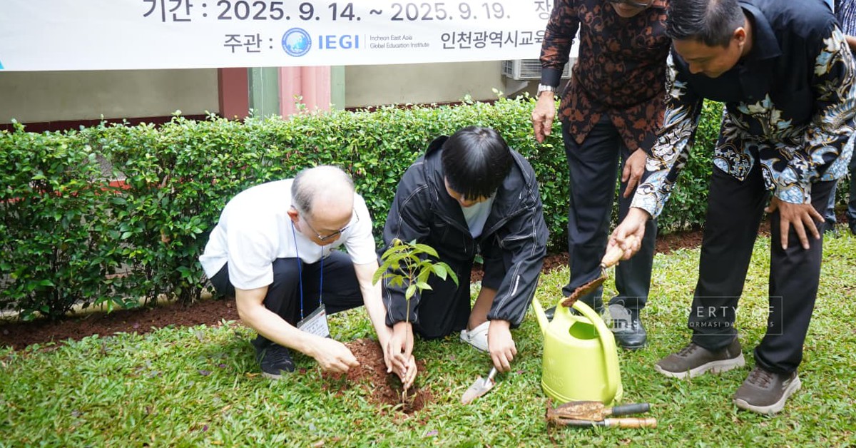 UIN Jakarta dan IEGI Korea Selatan Jalin Kerjasama Green Campus Melalui Project-Based International Exchange