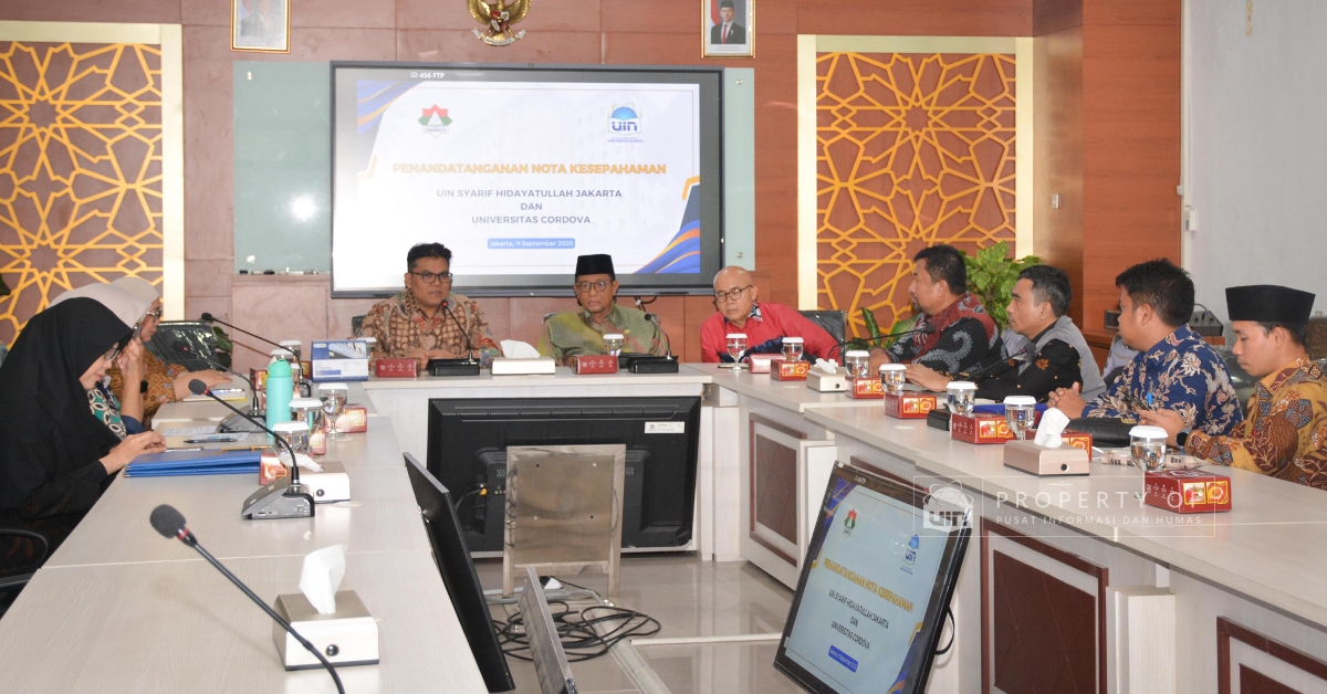 Dokumentasi MoU dengan Universitas Cordova