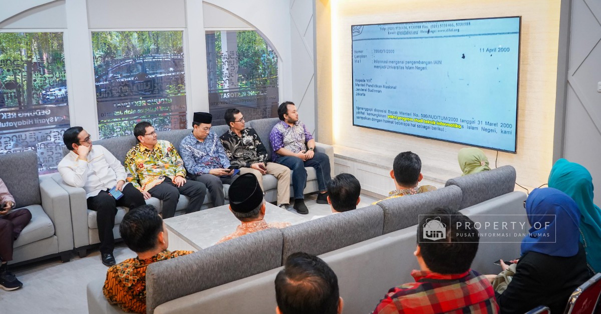 Dokumentasi Peresmian GLAM di UIN Jakarta
