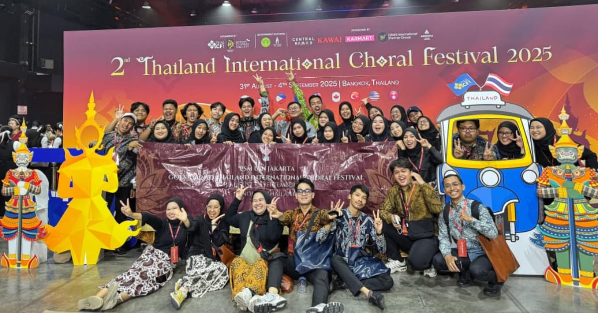 UIN Jakarta Choir Wins Two Gold Medals at the 2025 Thailand International Choral Festival