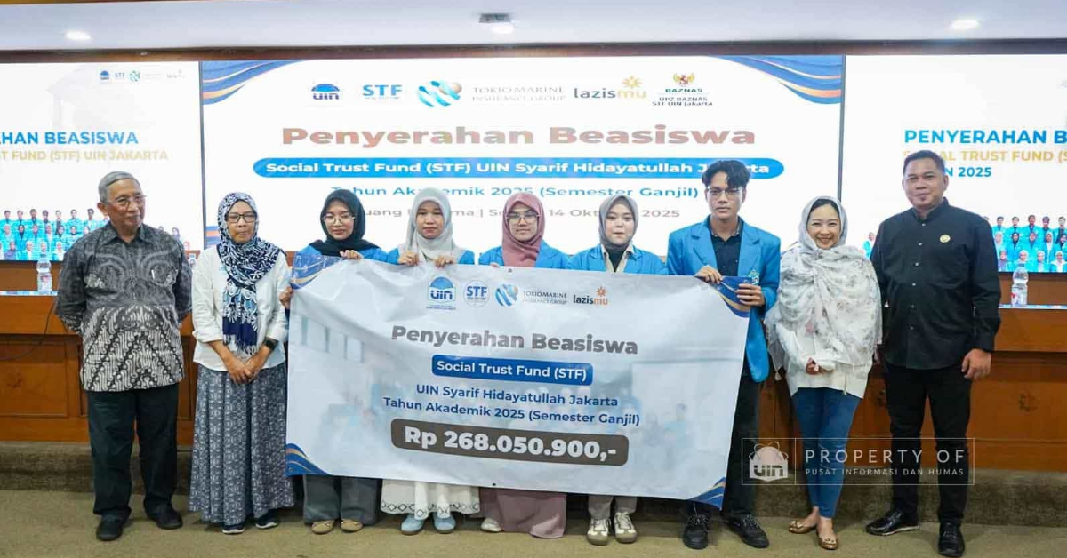 STF UIN Jakarta Distributes 2025 Scholarships, Fostering Agents of Change
