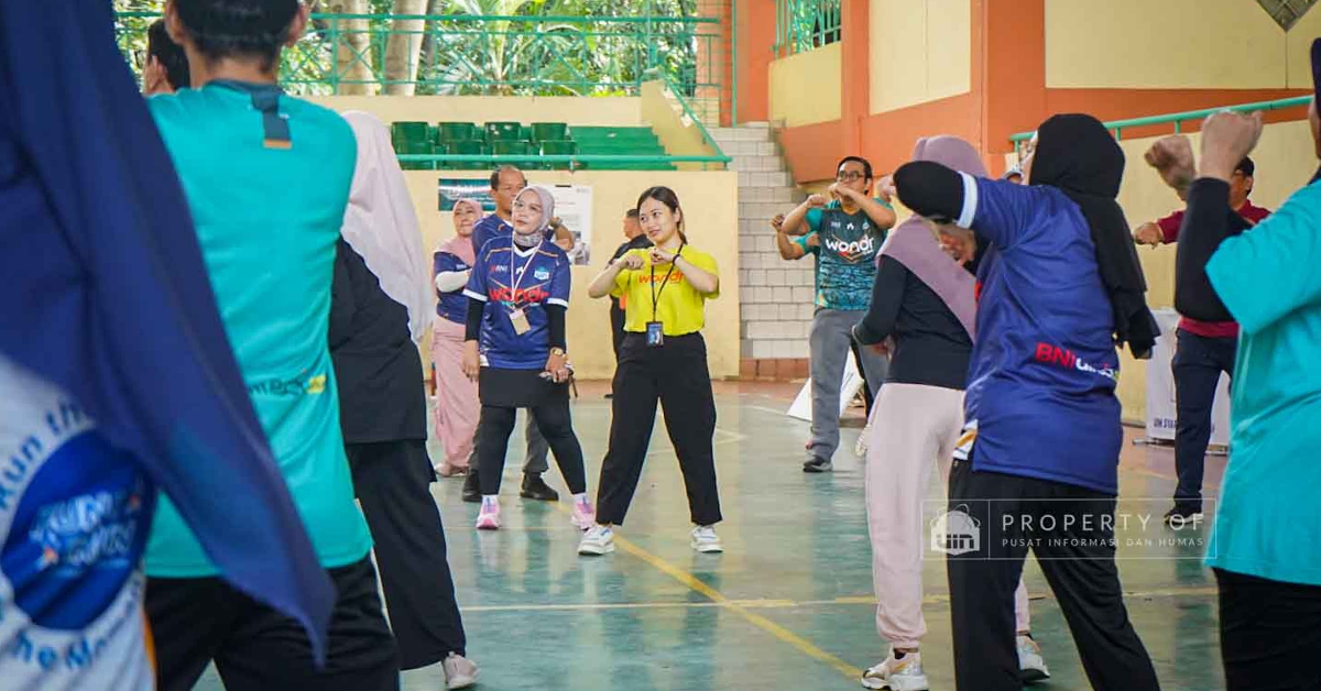 UIN Jakarta dan BNI Gelar Sports Day untuk Pererat Silaturahmi dan Kolaborasi