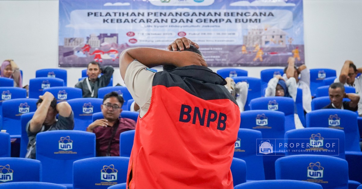 Tingkatkan Kesadaran Mitigasi, FIKES UIN Jakarta Gelar Pelatihan Penanganan Kebakaran dan Gempa Bumi