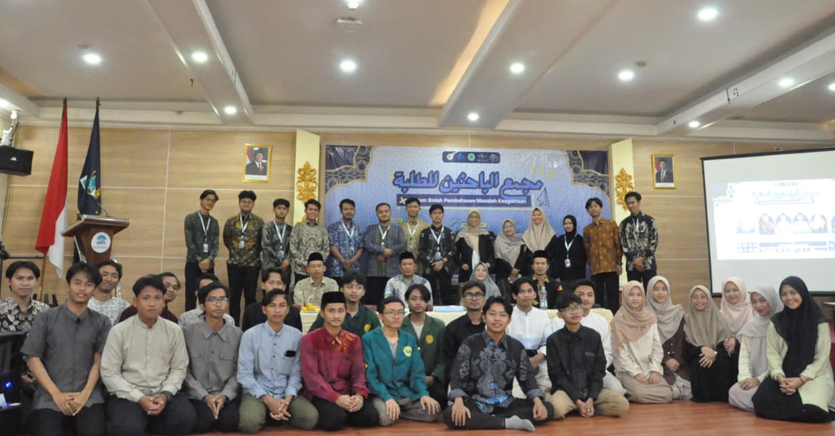 Press Release: FDI UIN Jakarta Gelar Majma‘ al-Bāḥiṡīn: Bahas Fintech Syariah dan Isu Ekologi Raja Ampat