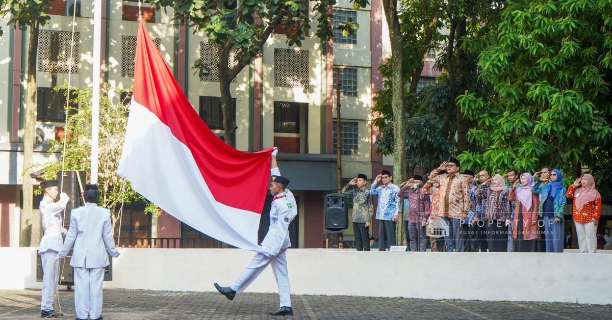 Gelar Upacara Hari Kesaktian Pancasila, UIN Jakarta Teguhkan Komitmen Kebangsaan