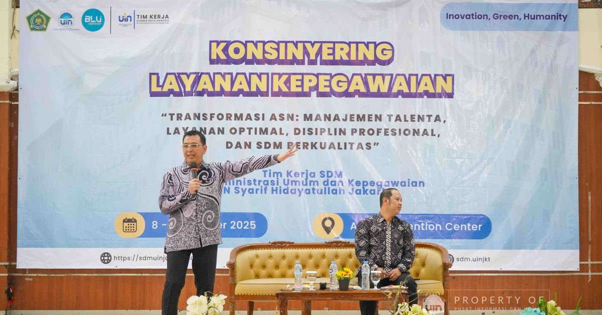 UIN Jakarta Strengthens Good Governance through Consignment on Personnel Services