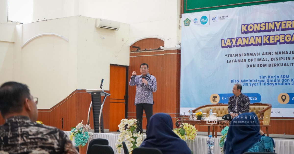 UIN Jakarta Dorong Transformasi ASN melalui Konsinyering Layanan Kepegawaian