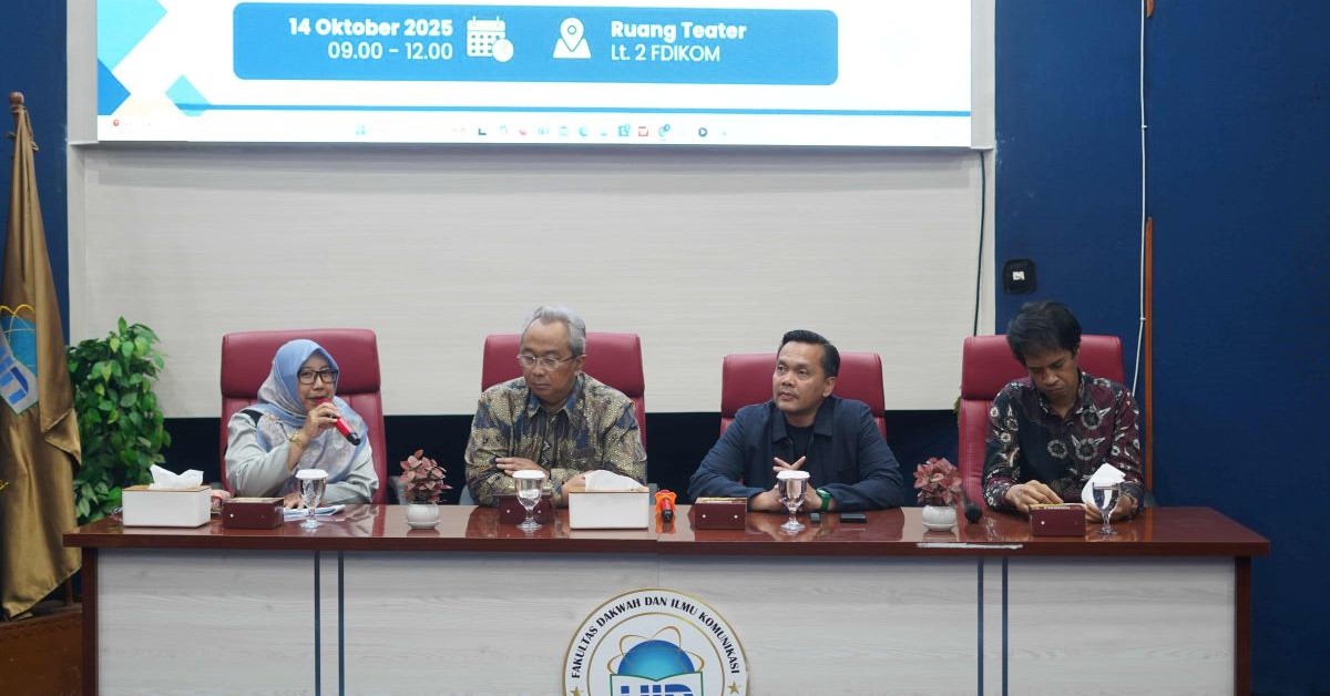 FDIKOM UIN Jakarta Brings Together Theory and Practice in Digital Media Summit