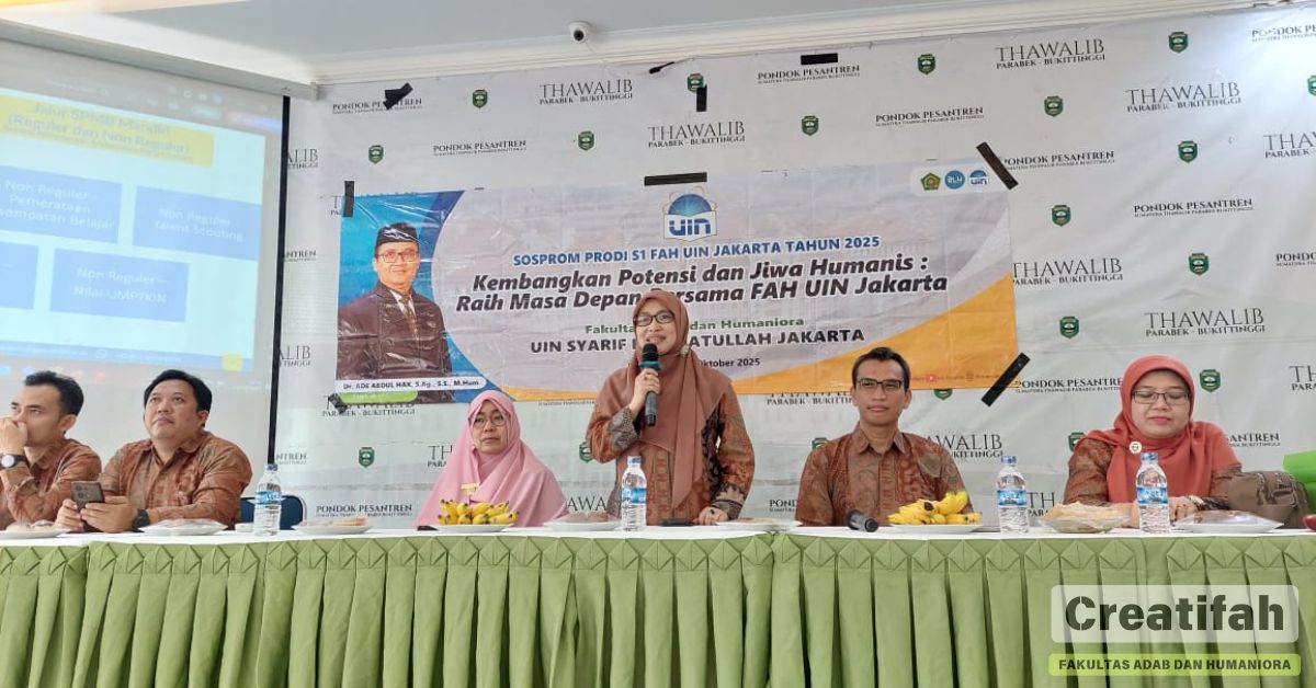 #KabarFakultas: FAH UIN Jakarta Jalin Kerja Sama dan Promosikan Program Studi ke Madrasah dan Pesantren di Sumatera Barat