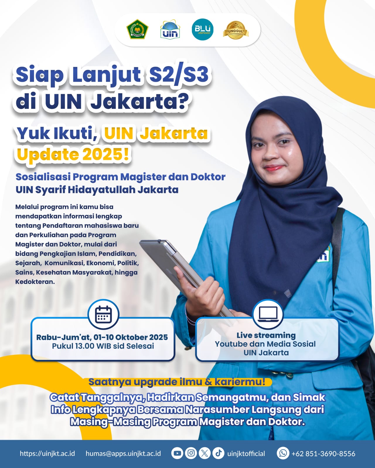 Flyer UIN Jakarta Update 2025