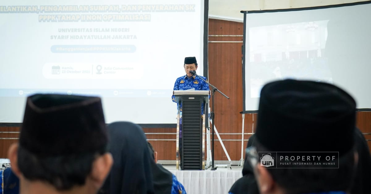 UIN Jakarta Gelar Pengukuhan Dewan Pengurus Korpri dan Penyerahan Surat Keputusan Menteri Agama Guru Besar Rumpun Ilmu Agama