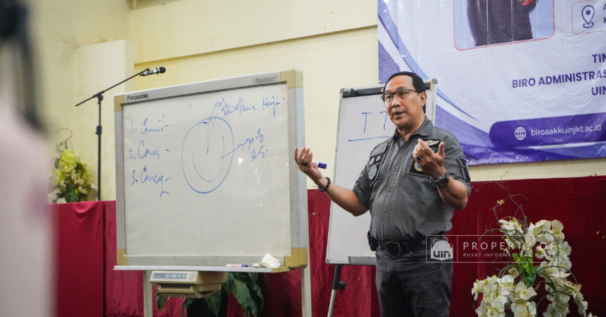 Tim Kemahasiswaan UIN Jakarta Fasilitasi Penguatan Kapasitas SDM Ormawa bersama Motivator Nasional