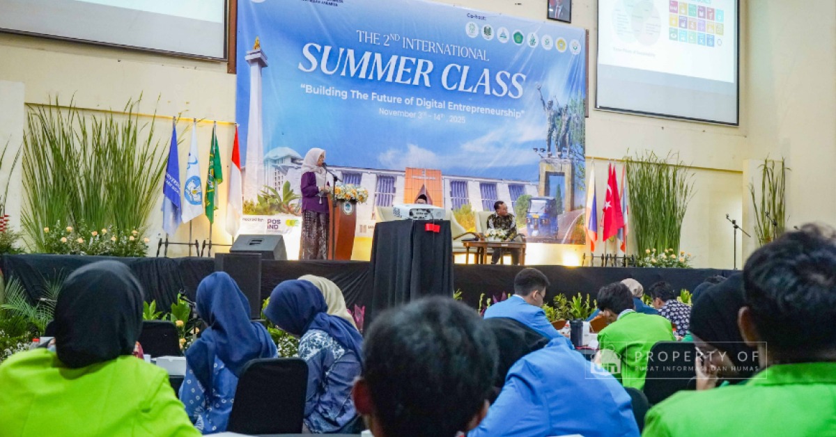 Digelar Fakultas Ekonomi dan Bisnis UIN Jakarta, Puluhan Mahasiswa asal 7 Negara Ikuti The2nd International Summer Class