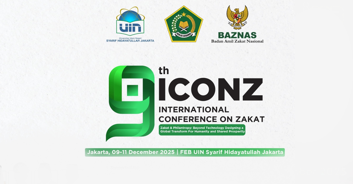 The 9th ICONZ: International Conference on Zakat