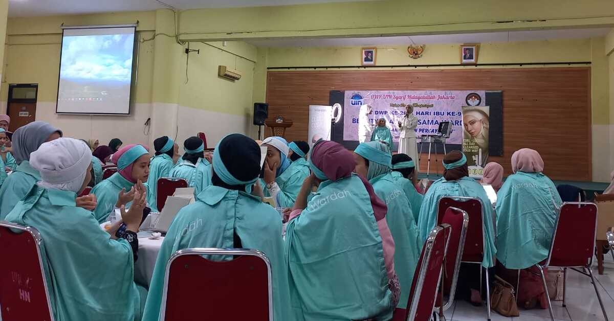 DWP UIN Jakarta Gandeng Wardah untuk Wujudkan Inner dan Outer Beauty
