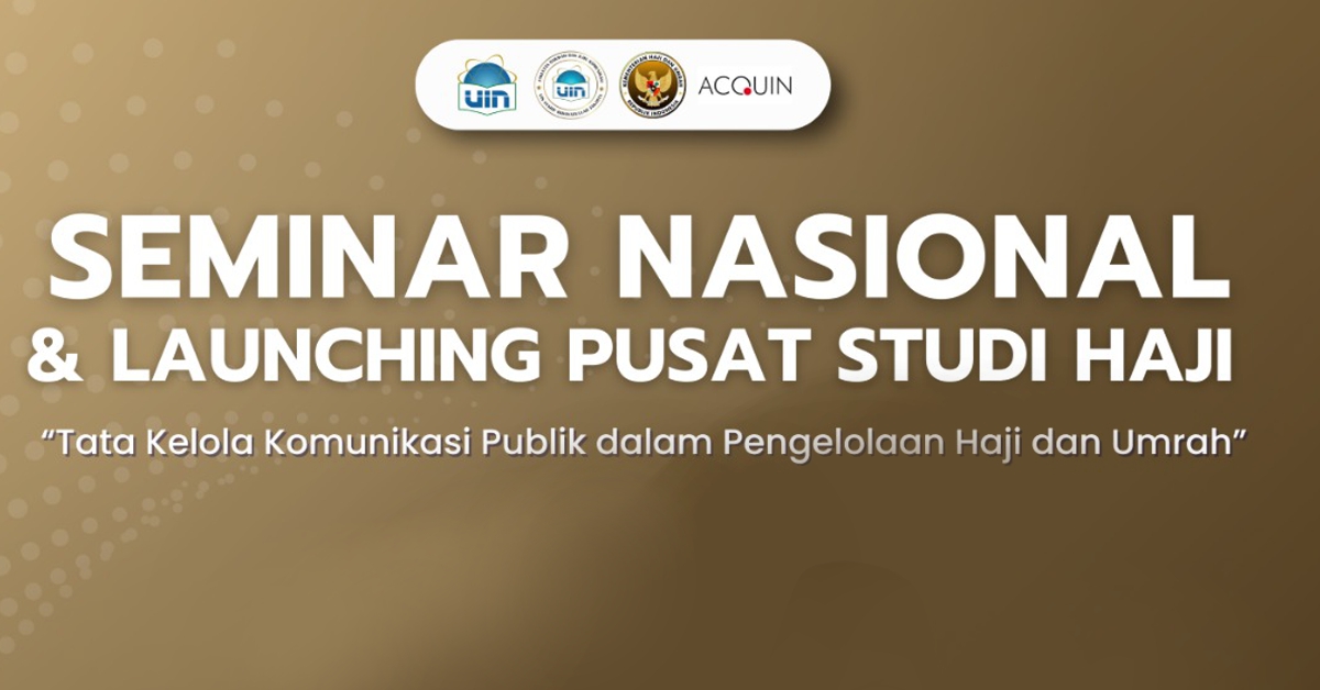 Hajj Study Center Launching