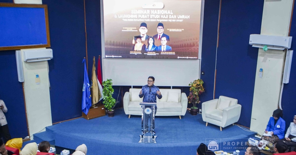 Kolaborasi Kemenhaj RI, FDIKOM UIN Jakarta Resmikan Pusat Studi Haji dan Umrah