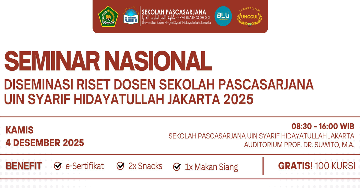 Seminar Nasional Sekolah Pascasarjana