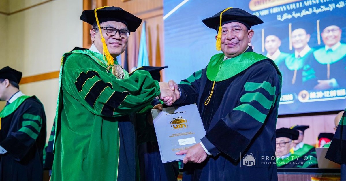 UIN Jakarta Resmi Kukuhkan Prof. Mahsusi sebagai Guru Besar, Soroti Integrasi Religiositas Pendidikan Islam