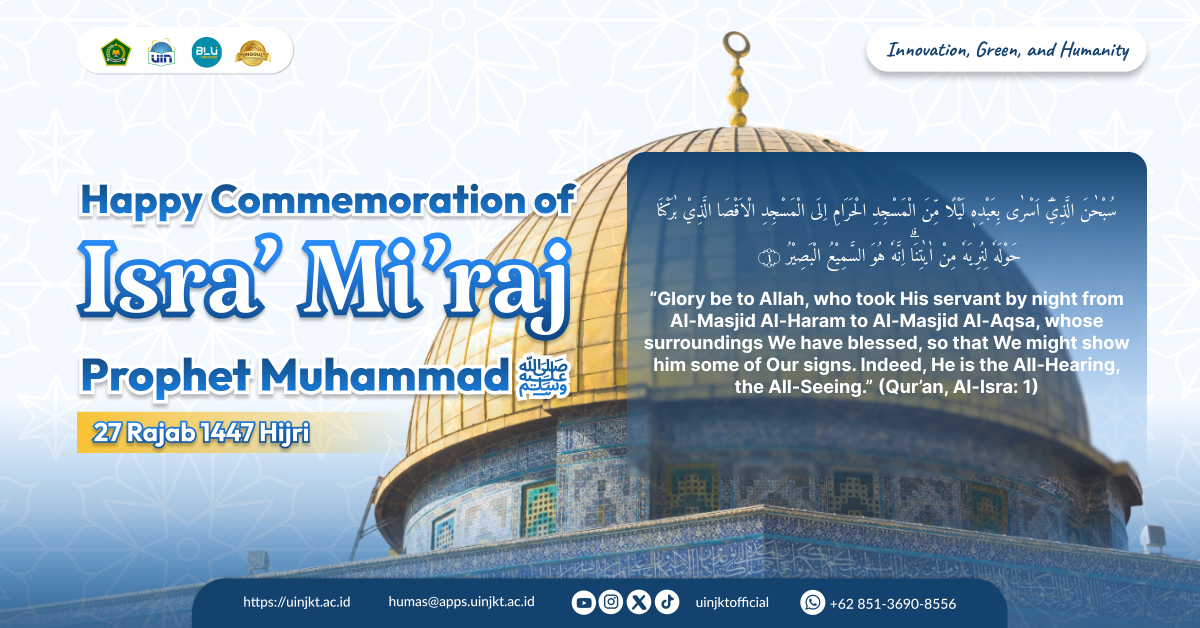 Isra Mi'raj Commemoration of Prophet Muhammad (PBUH)