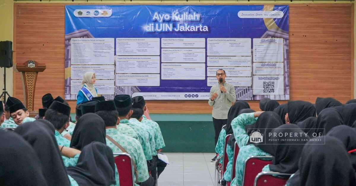 UIN Jakarta Sambut 200 Siswa MA Assalafiyah Luwungragi Brebes, Kenalkan Jalur Masuk dan Peluang Beasiswa