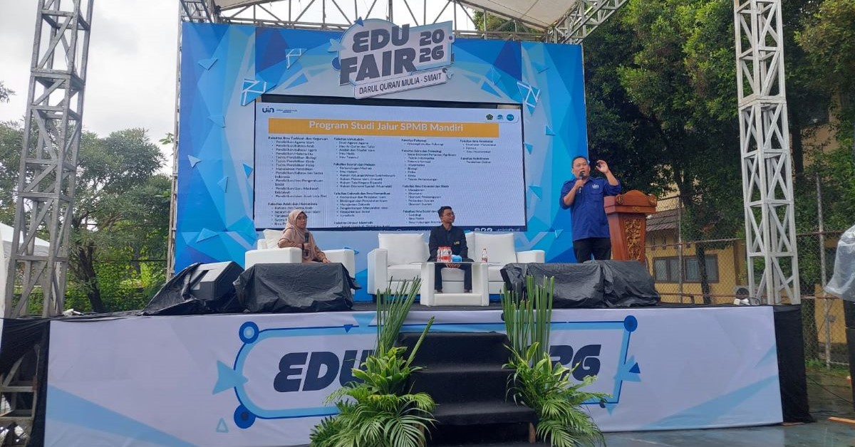 UIN Jakarta Perluas Sosialisasi Pendidikan Tinggi di EduFair Pesantren Terpadu Darul Quran Mulia Bogor
