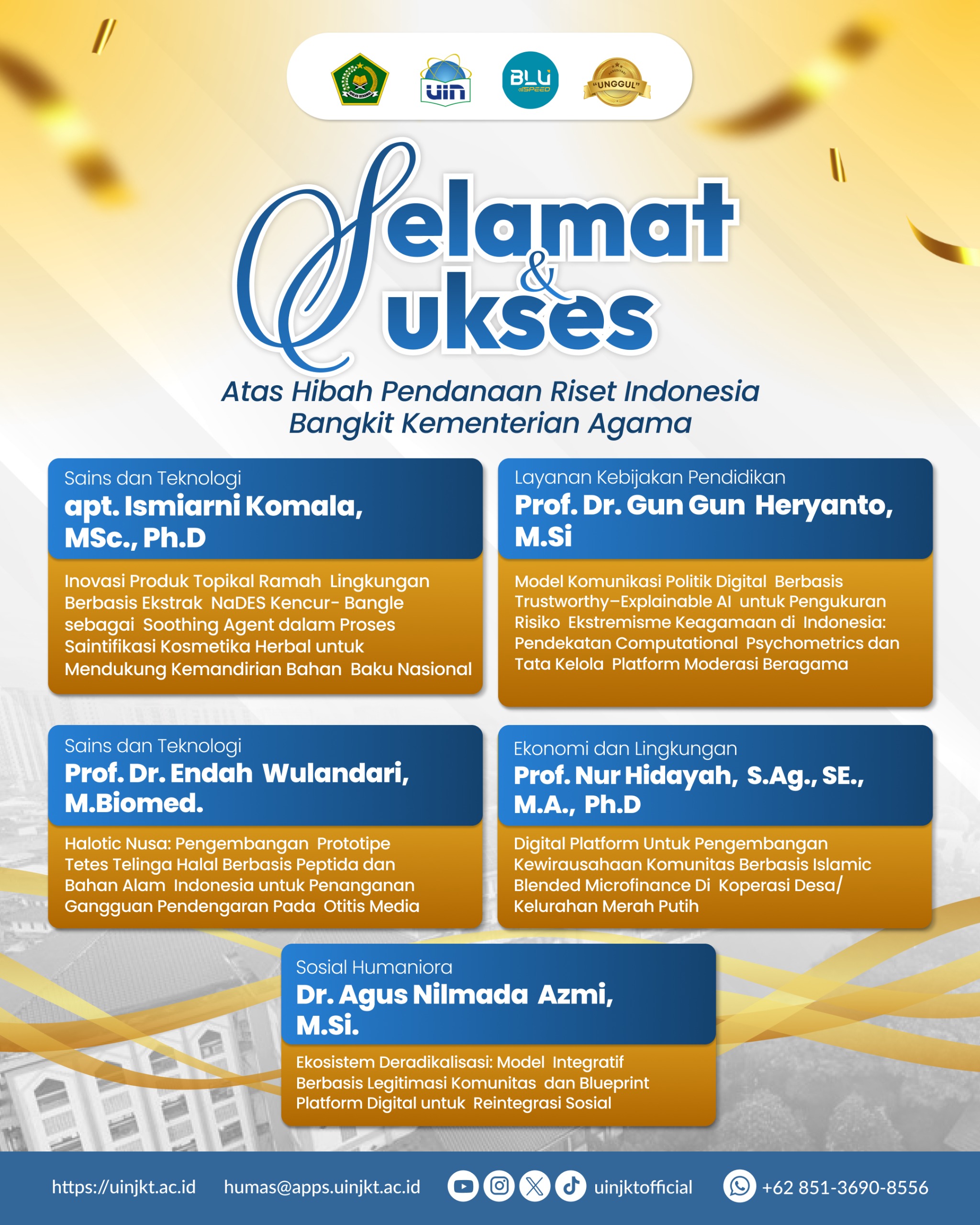 Penerima Hibah Mora Air Fund 2025