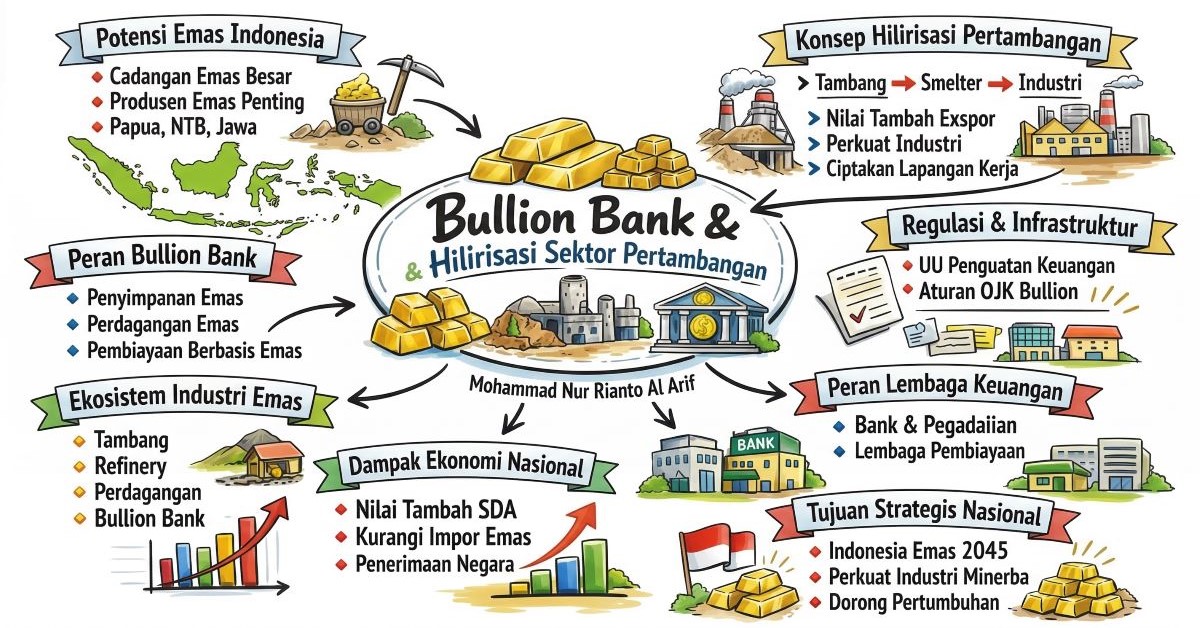 Bullion Bank dan Strategi Hilirisasi Sektor Pertambangan