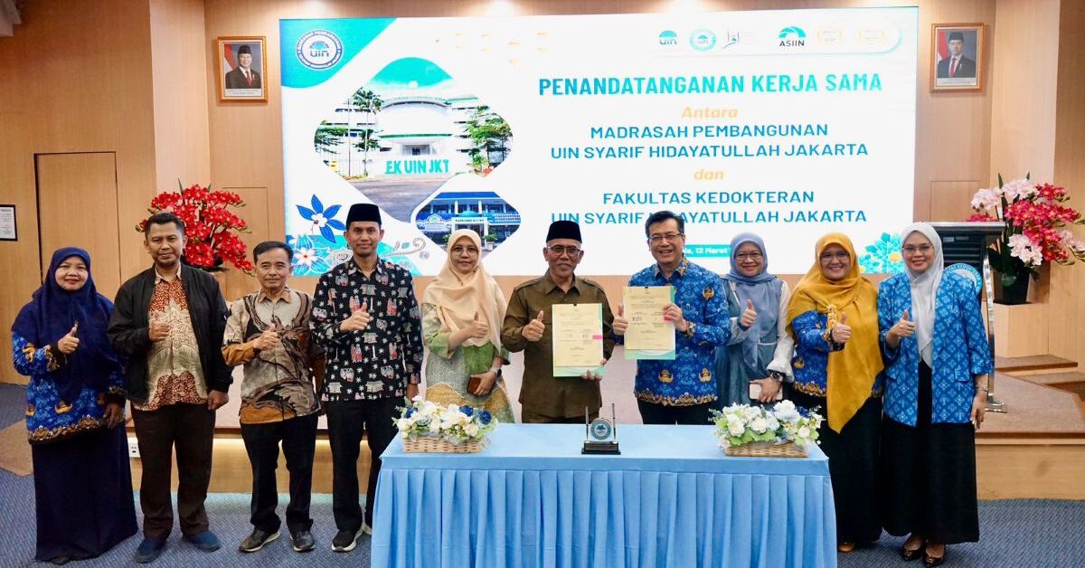 FK UIN Jakarta dan Madrasah Pembangunan Teken Kerja Sama Talent Scouting, Riset, dan Pengabdian