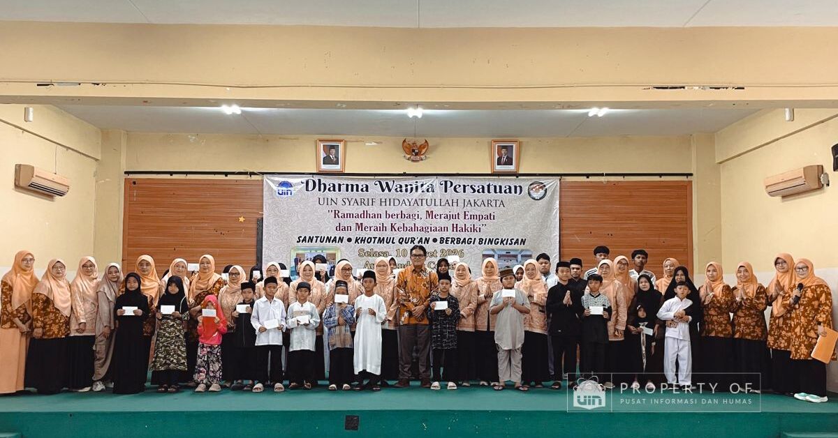 DWP UIN Jakarta Gelar Khotmil Qur’an dan Santunan bagi Anak Yatim serta Karyawan