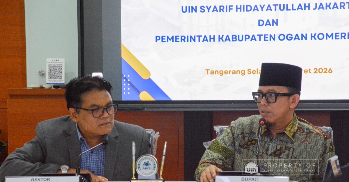 Perkuat SDM Daerah, UIN Jakarta-Pemkab Ogan Komering Ulu Teken Kerja Sama Penguatan Pendidikan 