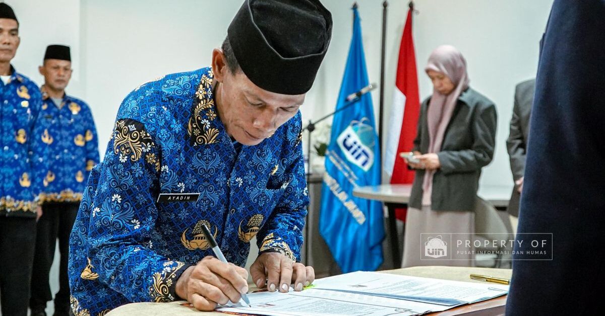 UIN Jakarta Lantik PPPK Pustakawan, Kepala Biro AUK Tekankan Integritas dan Inovasi Digital
