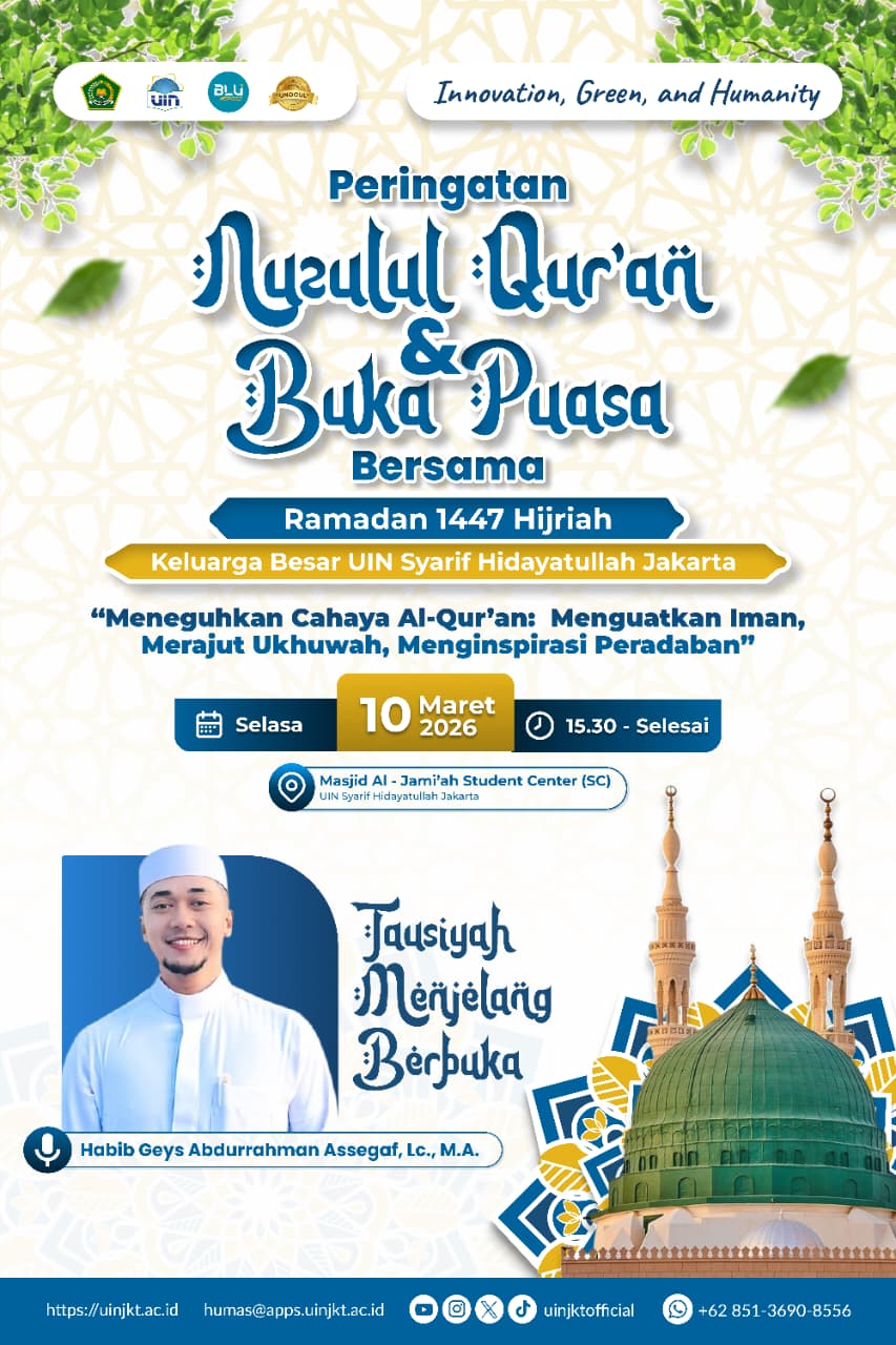 Peringatan Nuzulul Quran dan Buka Puasa Bersama Keluarga Besar UIN Syarif Hidayatullah Jakarta
