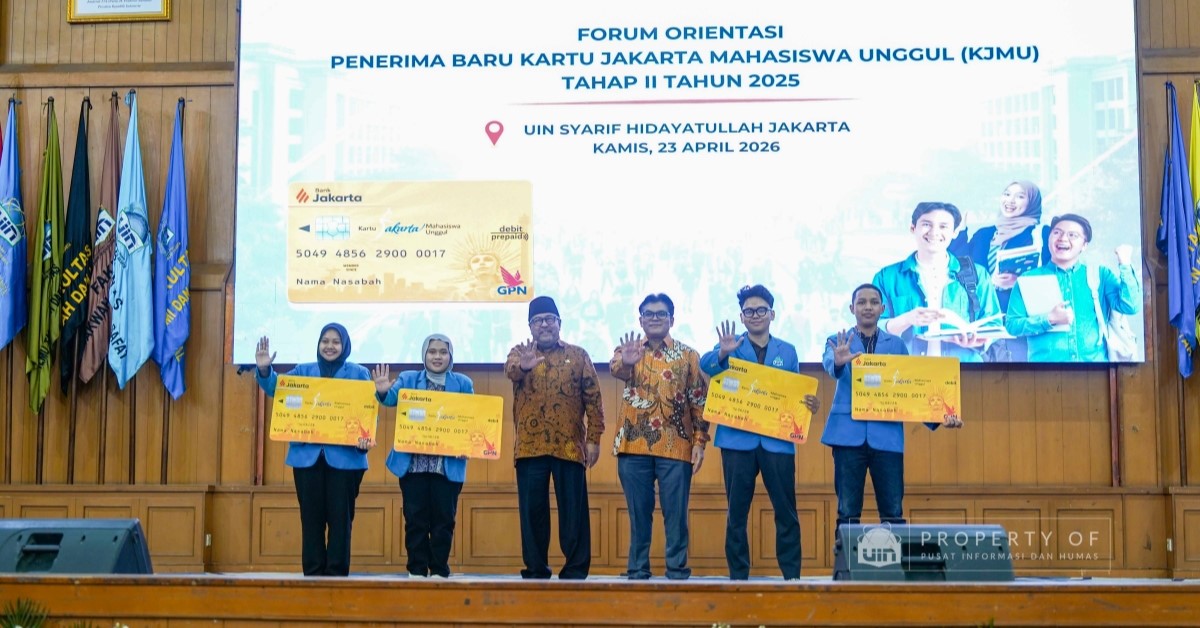 Pemprov DKI Jakarta Salurkan Rp399 Miliar, 1.900 Mahasiswa UIN Jakarta Terima Manfaat