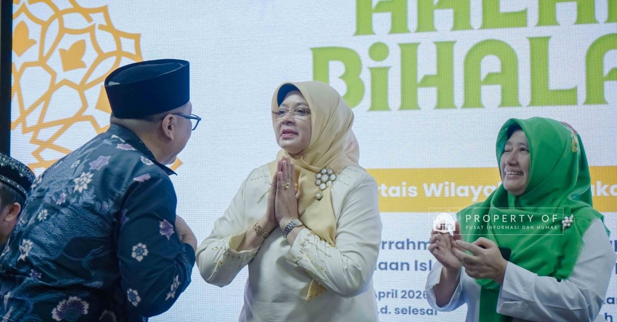 Pererat Silaturahmi, Kopertais Wilayah 1 DKI Jakarta dan Banten Gelar Halal Bihalal