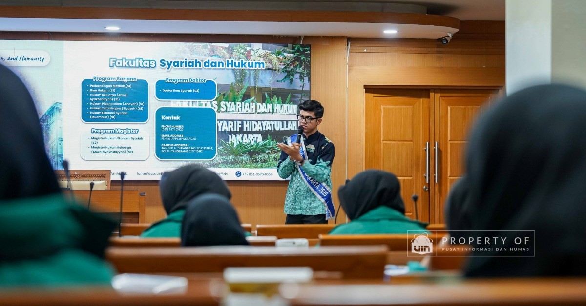 Kenalkan Studi Pendidikan Tinggi, UIN Jakarta Sambut Kunjungan Santriwan-Santriwati Pesantren Sunanul Huda dan Pesantren Al-Marfu'iyah Sukabumi
