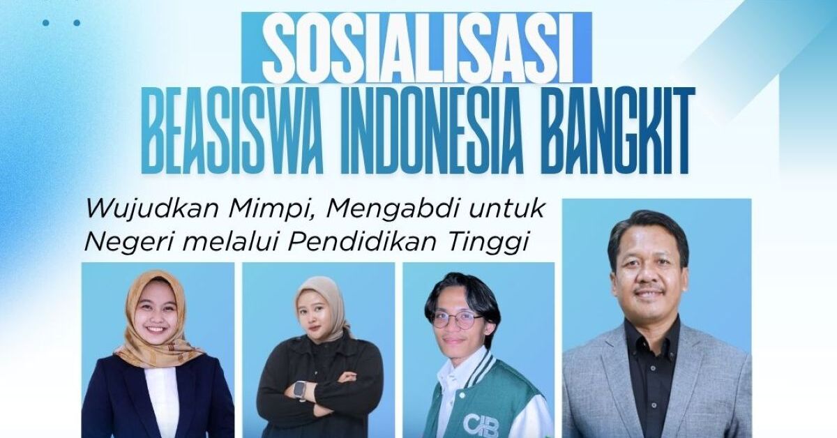 Lirik Peluang Beasiswa, Mahasiswa UIN Jakarta Gelar Sosialisasi Beasiswa Indonesia Bangkit