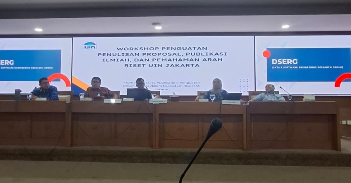 Perkuat Kapasitas Dosen Pemula, UIN Jakarta Gelar Workshop Penulisan Penelitian