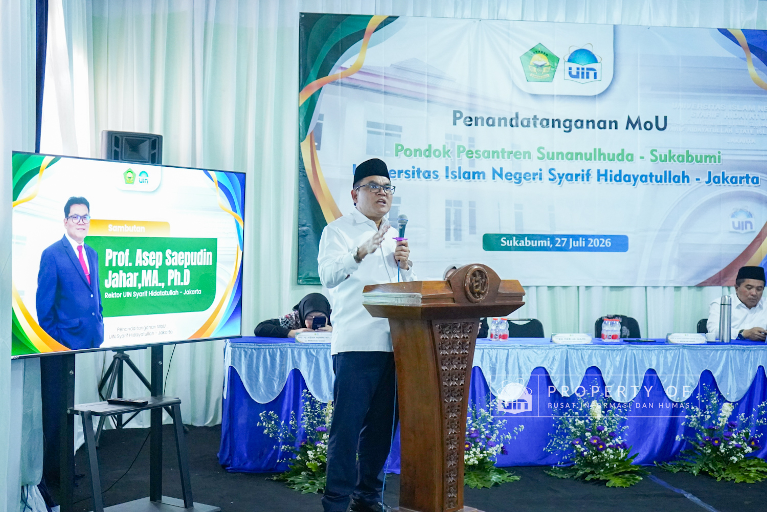 Kerja Sama UIN Jakarta dengan Ponpes Sunanul Huda 29