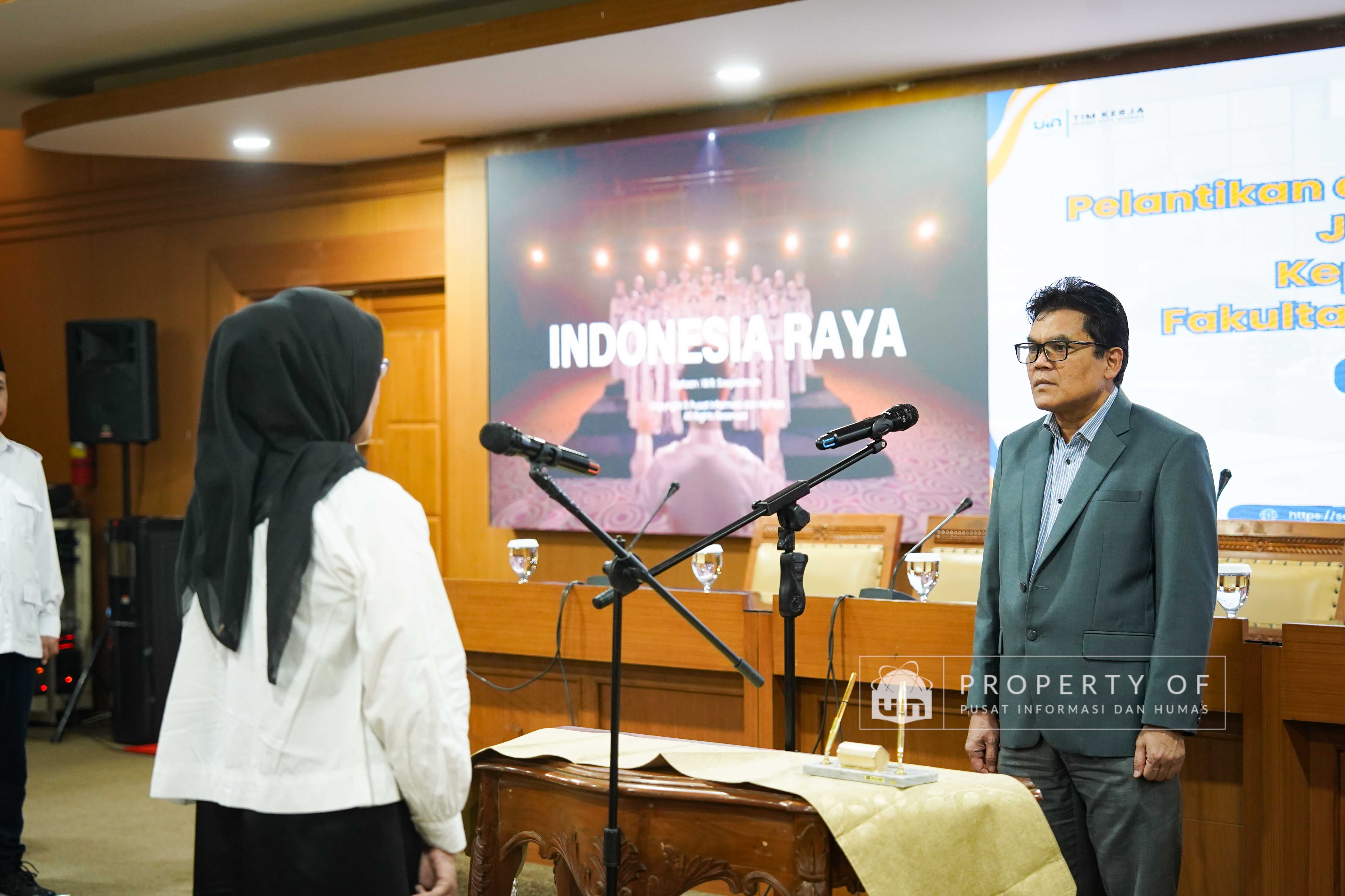 Pelantikan Pejabat Struktural UIN Jakarta 1