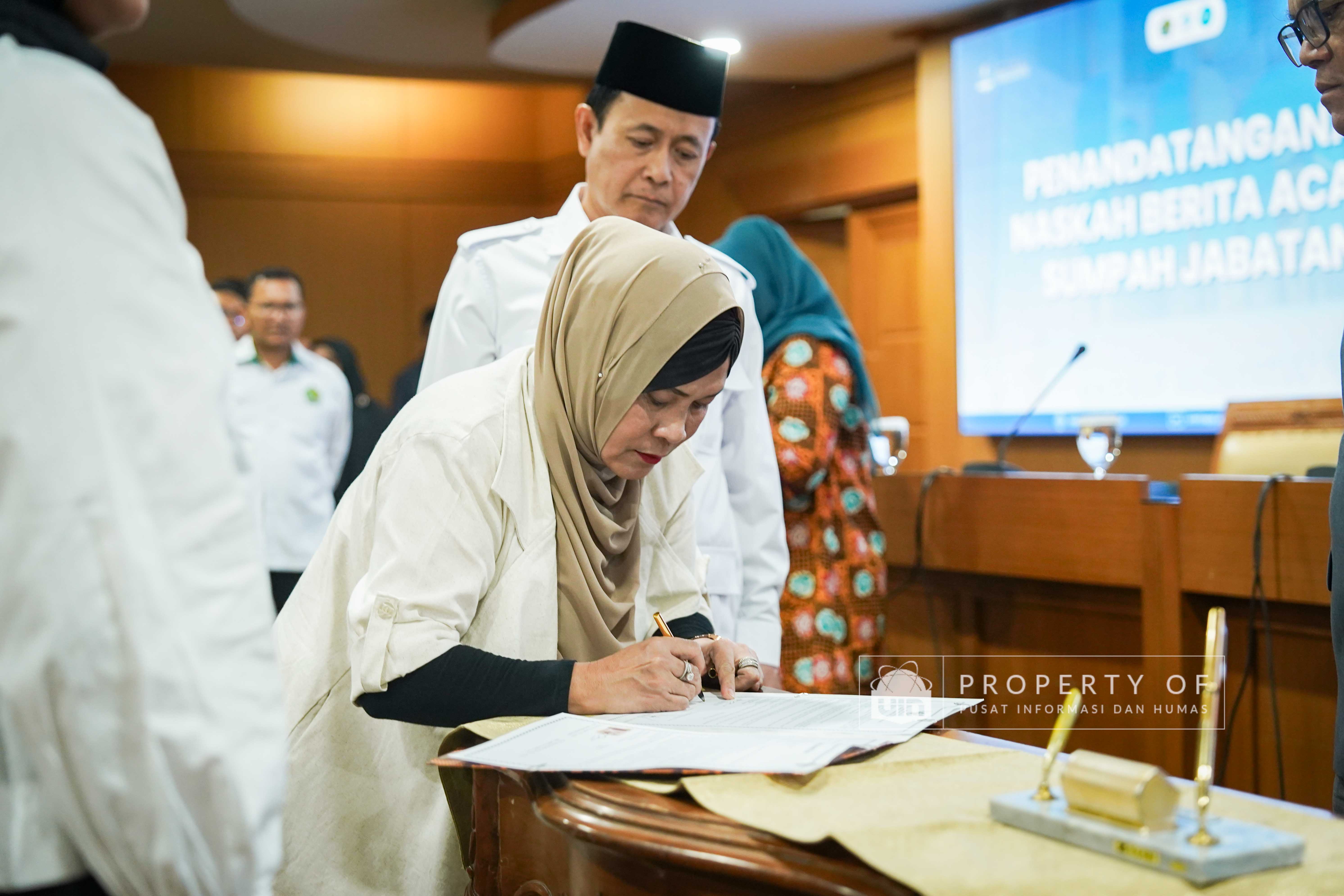 Pelantikan Pejabat Struktural UIN Jakarta 18