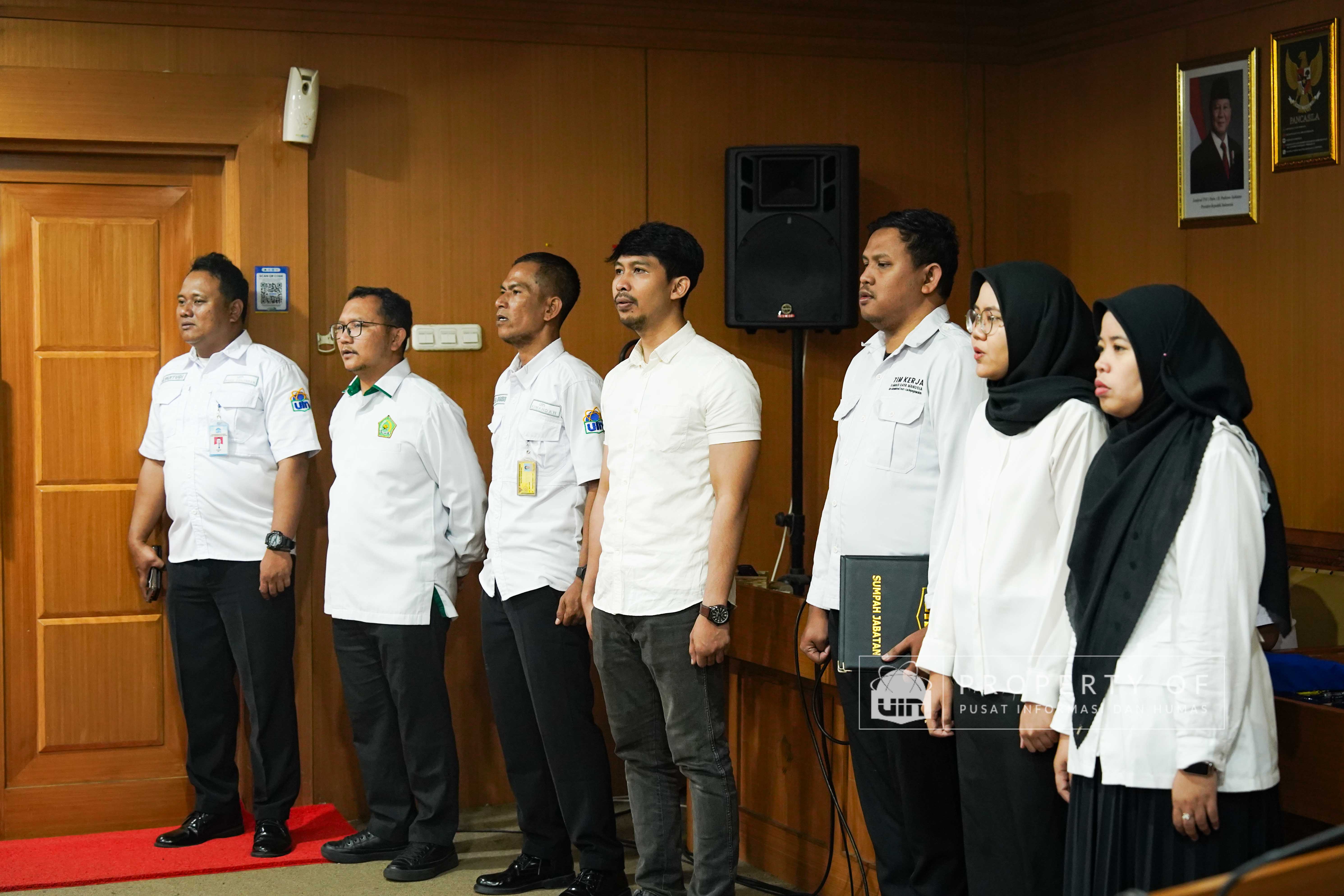 Pelantikan Pejabat Struktural UIN Jakarta 2