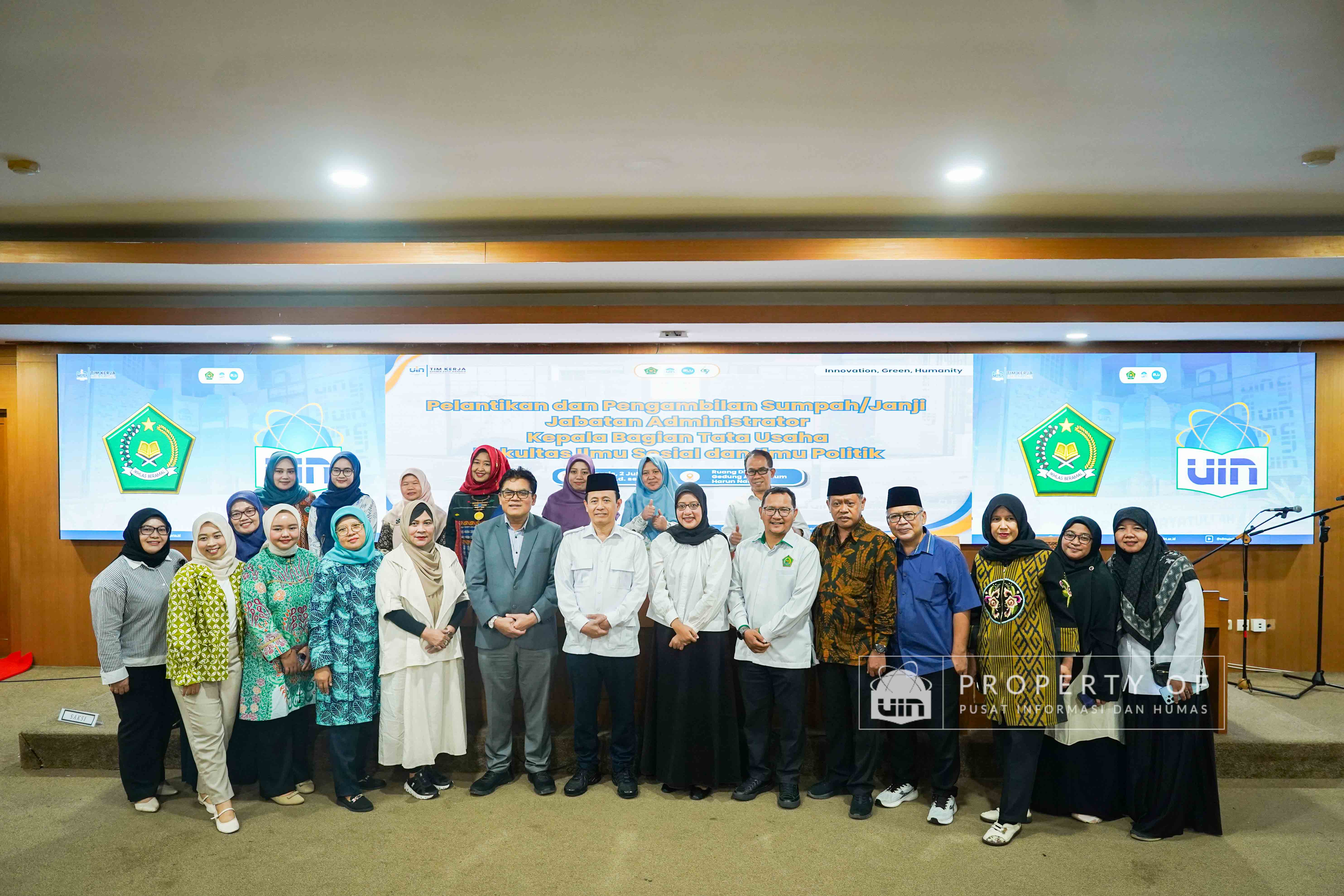 Pelantikan Pejabat Struktural UIN Jakarta - Foto 29