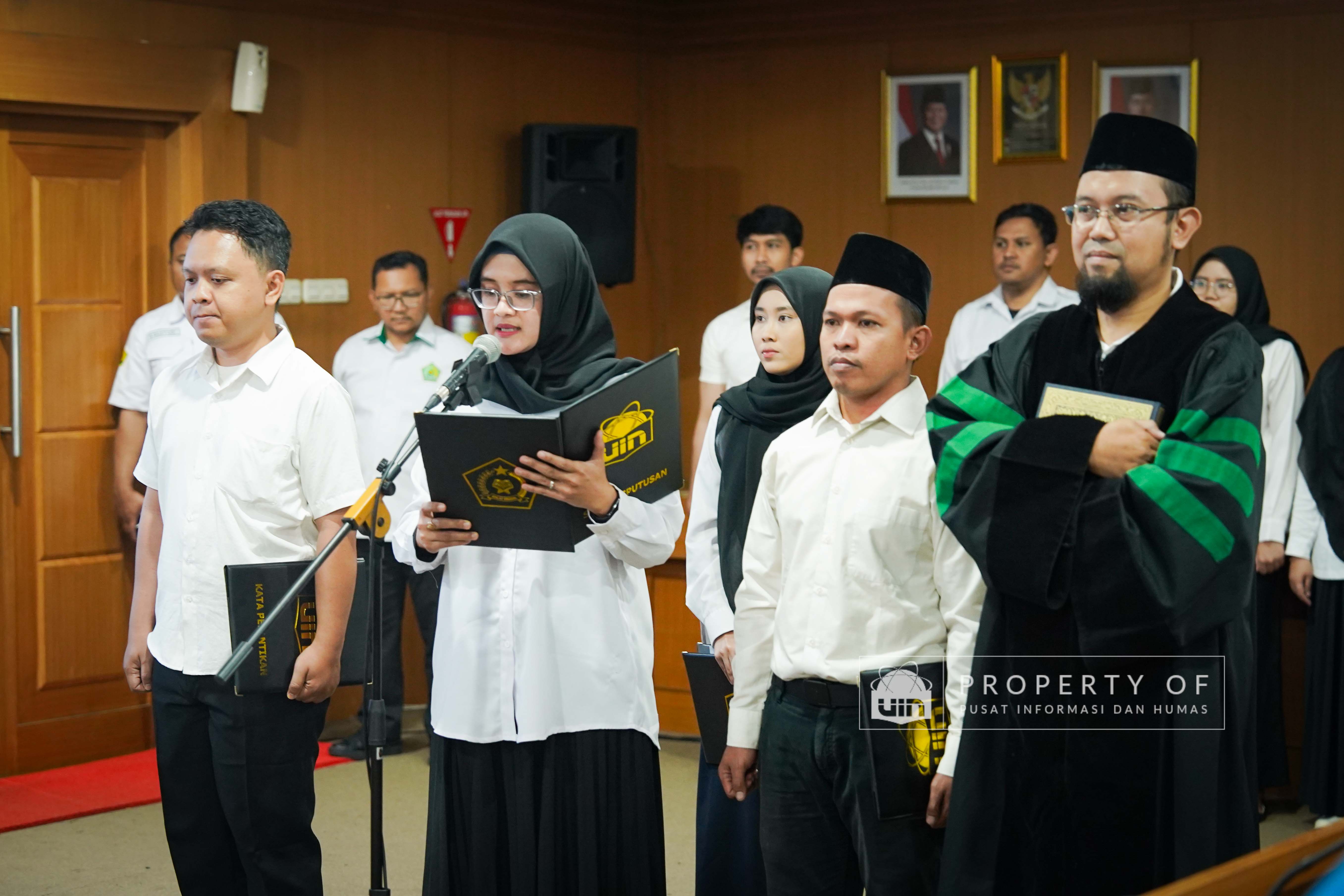 Pelantikan Pejabat Struktural UIN Jakarta 4